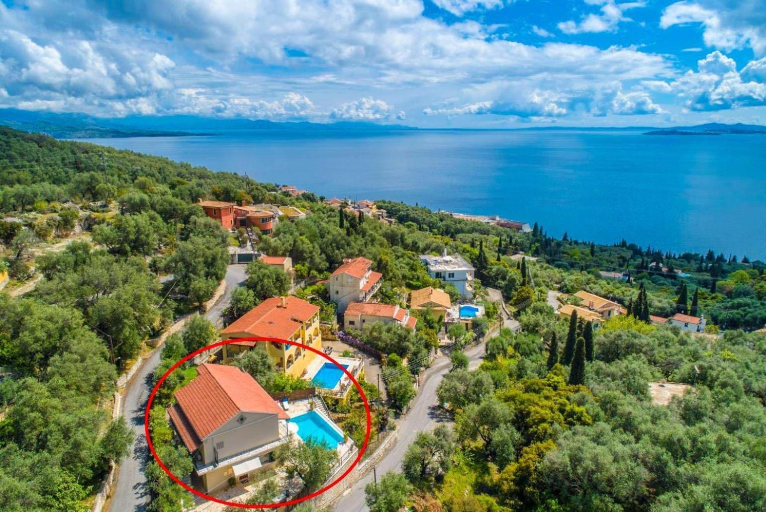 Villa Katerina Katávolos Zewnętrze zdjęcie